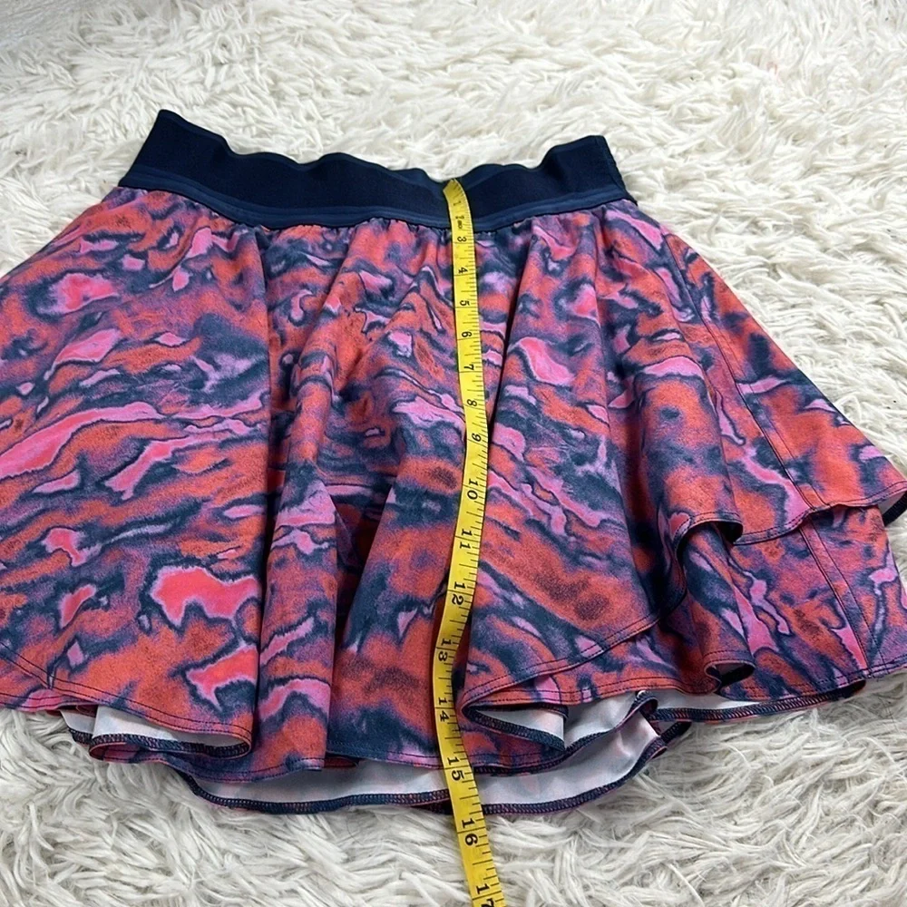 Lululemon Court Rival High Rise Skirt Tall Chroma Clash Multi / Mineral